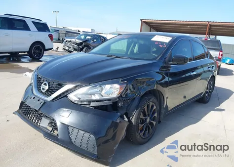 2018 Nissan Sentra S z USA, uszkodzony, nr VIN 3N1AB7AP7JY346382